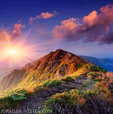 Banyak pegunungan yang sudah beralih fungsi, maka jangan menyalahkan alam saat musim penghujan tiba. Jual Poster Gambar Pemandangan Alam Gunung Poster Mountains Nature Alam Gunung Pegunungan Murah Mountain Images Beautiful Landscapes Mountain Landscape