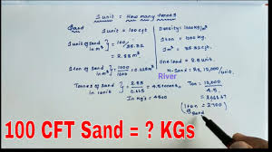 Tonnes how to convert tons to kilograms. One Unit Of Sand Equal To How Many Kgs Weight Of One Unit Of Sand Youtube