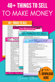 Required tools for cash app carding and cashout 2021. 40 Things To Sell Right Now To Make Money Sarah Titus From Homeless To 8 Figures