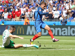 In fact, griezmann had been rejected by every french academy he had applied to when, at 13, he played in a trial game. France Vs Republic Of Ireland Euro 2016 Match Report Antoine Griezmann Breaks Irish Hearts To Save Hosts The Independent The Independent