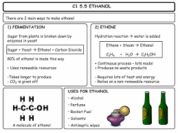 Anaerobic Fermentation Making Ethanol Chemclub Fermentation Chemistry Carbon Dioxide