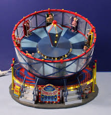 Lemax Carnival Round Up Animated Lighted Amusement Park Ride W Sound Lnib Amusement Park Rides Up Animation Amusement Park