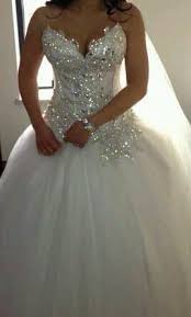 Wedding Dress With Bling Bodice Ball Gowns Wedding Princess Wedding Dresses Bling Wedding Dress