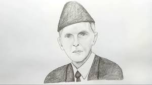 How To Draw Quaid E Azam Step By Step Syed Muddassir Raza As Salam O Alaikum Friends Syed Muddassir Raza Is Here With Its New Video How To Drawings Draw Art