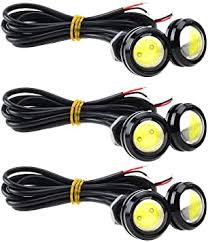 The fog lights are positioned first, the switch second, and the relay last. Amazon Com Kawell Universal 6 Pack High Power White 9w Led Eagle Eye Bumper Drl Fog Light Motorcycle Light Daytime Running Tail Backup Light Car Motor Clearance Marker Lights Automotive