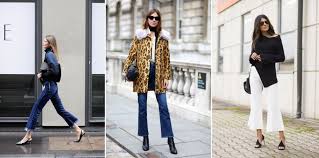 Calça De Couro Boca De Sino Cropped Flare A Calca Boca De Sino Curta Calca Boca De Sino Calca Jeans Flaire Calca