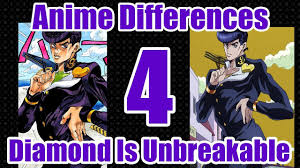 Maybe you would like to learn more about one of these? Jojo Anime Manga Differences Part 4 Diamond Is Unbreakable Youtube