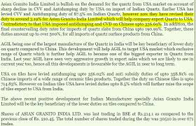 Orient bell double charge tiles are available in a wide range of styles and colors to choose from. Asian Granito Agl Another Kajaria In Making 20 By Nithin Shenoy Stock Opportunities Valuepickr Forum
