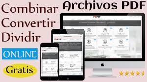 Abre el convertidor gratuito de pdf a word en nuestra plataforma. App Web Unir Dividir Y Convertir Archivos Pdf Sin Registros Pcwebtips