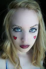 evil dolly love a rag doll makeup
