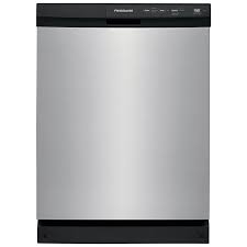 Replacement rinse aid cap for the rinse agent dispenser on select dishwashers. Frigidaire 24 Dishwasher With 60 Dba Quiet Level 3 Wash Cycles Front Controls Stainless Steel Pcrichard Com Ffcd2413us