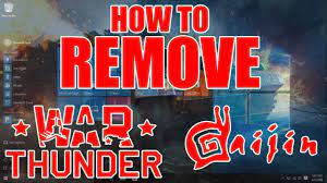 🎮 How to remove the Gaijin Agent or War Thunder - YouTube