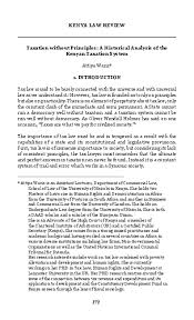 Hereby declare that the information given in this form is true, correct and complete in accordance with the requirements of the income tax act 1967. Pdf Taxation Without Principles A Historical Analysis Of The Kenyan Taxation System Prof Attiya Waris Academia Edu