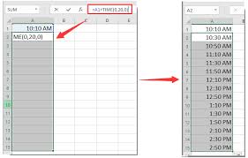 How To Add Time With Hours Minutes Seconds Increments In Excel