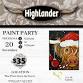 11.20.25 Holiday Highlander Paint and Sip at That event image