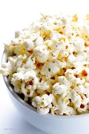 Olive Oil And Parmesan Popcorn Gimme Some Oven Recipes Snacks Food