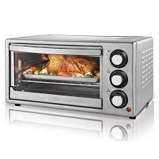 Oster 6 Slice Convection Countertop Oven Stainless Steel Tssttvf8ga 033 Oster Canada