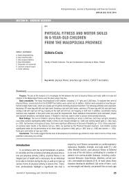 pdf physical fitnesotor skills