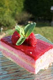 Gateau D Anniversaire A La Framboise La Cuisine De Guylaine