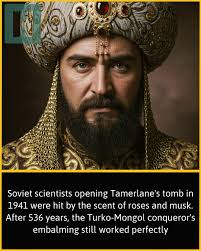 Tamerlane, the fearsome Turko-Mongol conqueror who once held dominion over  a vast swath of Eurasia, met his mortal end in the winter of 1405 while  ambitiously launching an invasion of China at