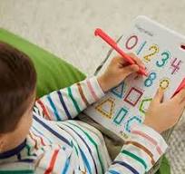 Kids Writing Practice Toy Dreampark Magnetic Letter Board Learning Toy -  Double-Sided ABC Tracing Board With Stylus For Kids 3+ Kids Educational Toy