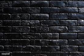Black And White Brick Background Black Brick Wall Textured Background Vector Free Image By Rawpixel Com Black Brick Wall Textured Walls Black Brick
