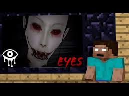 Monster School Eyes The Horror Game Challenge Minecraft Animation Youtube