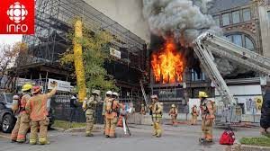 Un article de fumeur pourrait être en cause Simon Marc Charron On Twitter Derniere Heure Montreal Incendie Majeur En Cours Boul St Laurent Pres De Viger Rcmtl