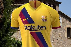 Boutique maillot de foot barcelone pas cher. Fc Barcelone Le Maillot Exterieur 2019 2020 Devoile