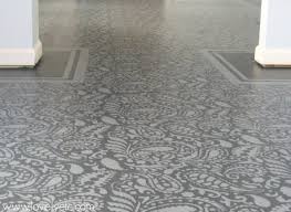 Here's a look at how to insulate a floor. Amazing Painted Plywood Subfloor A How To