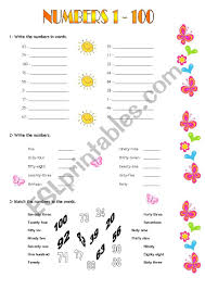 This images was posted by admin on july 25, 2021. Numbers 1 100 Esl Worksheet By Romhy