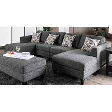 Digregorio 122 Symmetrical Modular Sectional With Ottoman Modular Sectional Sectional Living Room Sectional