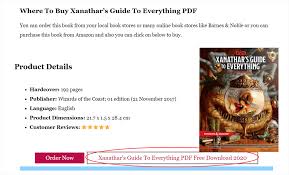 It acts as a supplement to the 5th edition dungeon master's guide and the player's handbook. Xanathar S Guide To Everything Wizards Rpg Team