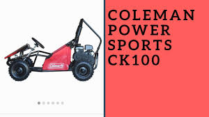 Coleman ck100 review christmas present from gramps walmart gokart go kart go kart. Coleman Powersports Ck100 Youtube