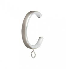 Get the best deals on curtain poles & accessories. Bypass C Rings With Eyelets For 1 1 8 Drapery Rods 8 Pack Curtains Drapery Hardware Window Curtain Guys