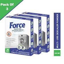 How to use descale powder. Force Multi Use Descaler Powder For Washing Machine Dishwasher 100 Gm Pack Of 3 Amazon In Health Personal Care