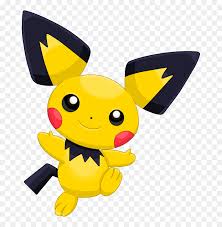 Pichu charges itself with electricity more easily on days with thunderclouds or when the air is very dry. Pokemon Shiny Pichu Spikyeared Is A Fictional Character Pichu Pokemon Hd Png Download Vhv