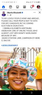 Mami Obanla Elizabeth Don talk, we don listen