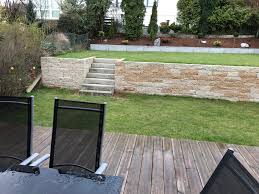 Absturzsicherung Zaun An Gartenmauer