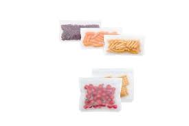 Coated, light paper how to use : Dick Smith Resealable Food Storage Bags 3pcs Small And 2pcs Large Food Storage