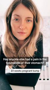 23 Weeks Pregnant: Dealing with Upper Stomach Pain