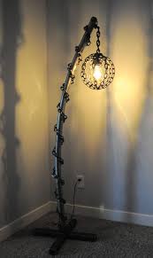 Industrial Wrecking Ball Floor Lamp Etsy Industrial Floor Lamps Diy Floor Lamp Floor Lamp