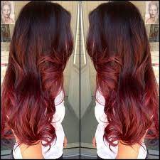 5 Hot Red Highlights That Will Impress Your Friends Hairstyles Hair Ideas Updos Hair Styles Red Ombre Hair Ombre Hair