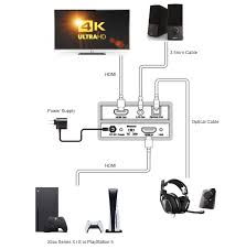 Thankfully, a handful of bluetooth adapters exist and are compatible with sony's popular console. Audio Extractor Jtd18g H5ch New Console Xbox Ps5 Setup Guide J Tech Digital