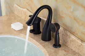 Shipping to alaska, hawaii, po boxes and apo addresses not available for this item. Buy Now Franklin Luxury 3 Hole Deck Mount Oil Rubbed Bronze Bathtub Shower Faucet On Sale With Hot Cold Mixer Funitic