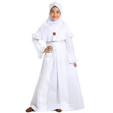 Trend busana muslim lebaran 2019. Jual Keke Busana Gm Sr 18191 Kekesumut Baju Muslim Gamis Anak Perempuan Putih Terbaru Juni 2021 Blibli