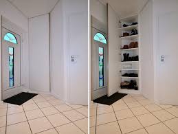 Durch die stabile kontruktion kann sie auch hingestellt werden. Garderoben