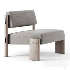 3d Models Arm Chair Nichols Lounge Chair By Mcguire Furniture Furniture Mcguire Furniture Chair