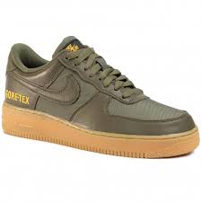 Making performance footwear more weatherproof than ever. Shoes Nike Air Force 1 Wtr Gtx Gore Tex Cq7211 300 Sequoiablackmedium Olive
