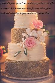 Happiest anniversary to you both! Happy Wedding Anniversary Cake For Mom And Dad Best Wishes